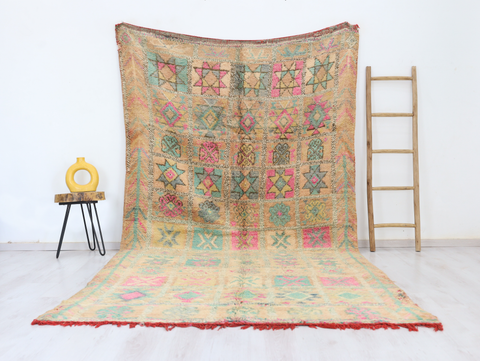 Tifawin Vintage Moroccan Rug 6'1" x 11'2"