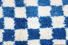 Baragsen Moroccan Checkered Rug 2'0''x3'0''