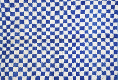 Tasekkurt Moroccan Checkered Rug 3'7" x 5'7"