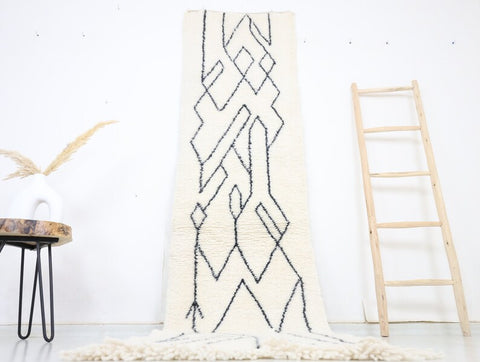 Iken Beni Ourain Rug 2'5" x 9'7"