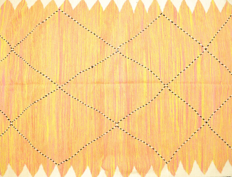 Inina Moroccan Kilim Rug 6'6" x 9'9"