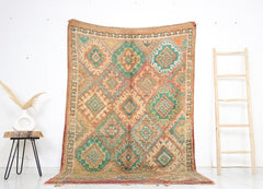 Siman Vintage Moroccan Rug 5'1" x 8'0"