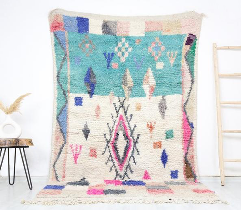 Sekkura Moroccan Rug 5'2" x 8'5"