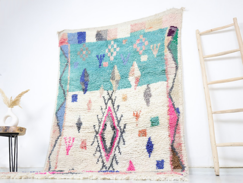 Sekkura Moroccan Rug 5'2" x 8'5"