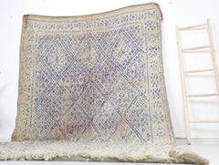 Ghnima Vintage Moroccan Rug 6'8" x 12'4"