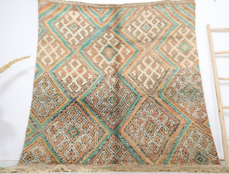Masana Vintage Moroccan Rug  5'6" x 8'0"