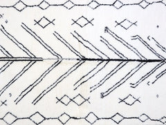 Guraya Beni Ourain Rug 5'1" x 7'4"