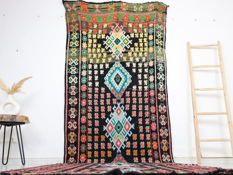 Assirem Vintage Moroccan Rug 4'2" x 12'4"
