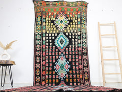 Assirem Vintage Moroccan Rug 4'2" x 12'4"