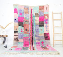 Tamenzut Moroccan Rug  4'9" x 8'9"