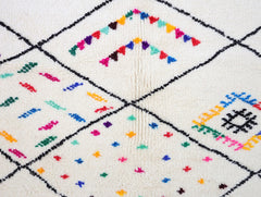 Ines Beni Ourain Rug 5'5" x 7'6"