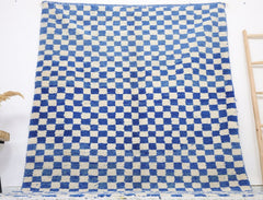 Isfra Moroccan Checkered Rug 6'0" x 8'5"