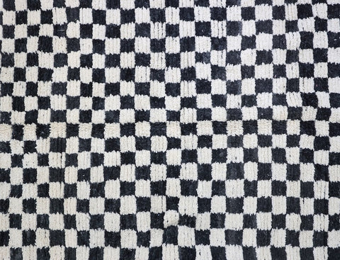 Menza Moroccan Checkered Rug 4'9" x 8'2"