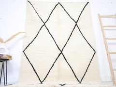 Assirem Beni Ourain Rug 4'9" x 7'4"