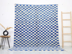 Isfra Moroccan Checkered Rug 6'0" x 8'5"