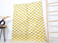 Mellila Moroccan Checkered Rug 3'3" x 4'7"