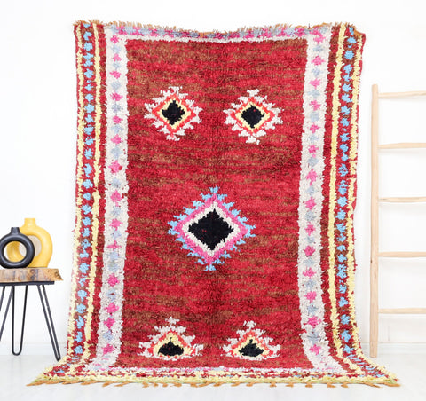 Mokrane Moroccan Rug 5'1" x 8'2"