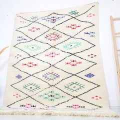 Sakina Beni Ourain Rug 5'2" x 8'5"