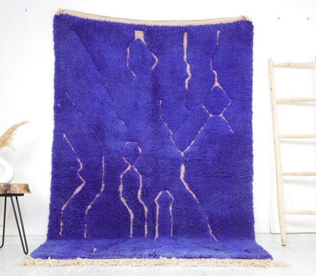 Tasekkurt Beni Ourain Rug 5'2" x 8'0"