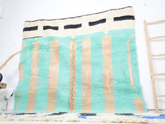 Talwit Beni Ourain Rug  7'1" x 9'6"