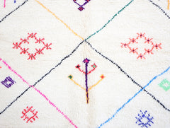Tanagrit Beni Ourain Rug 5'5" x 8'8"