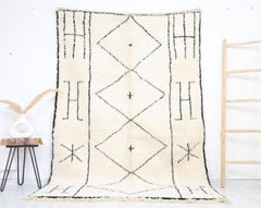 Ines Beni Ourain Rug 5'1" x 8'2"