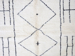 Ines Beni Ourain Rug 5'1" x 8'2"
