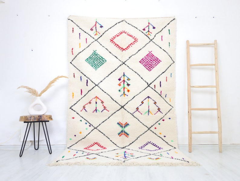 Tumsilt Beni Ourain Rug 4'9" x 8'0"