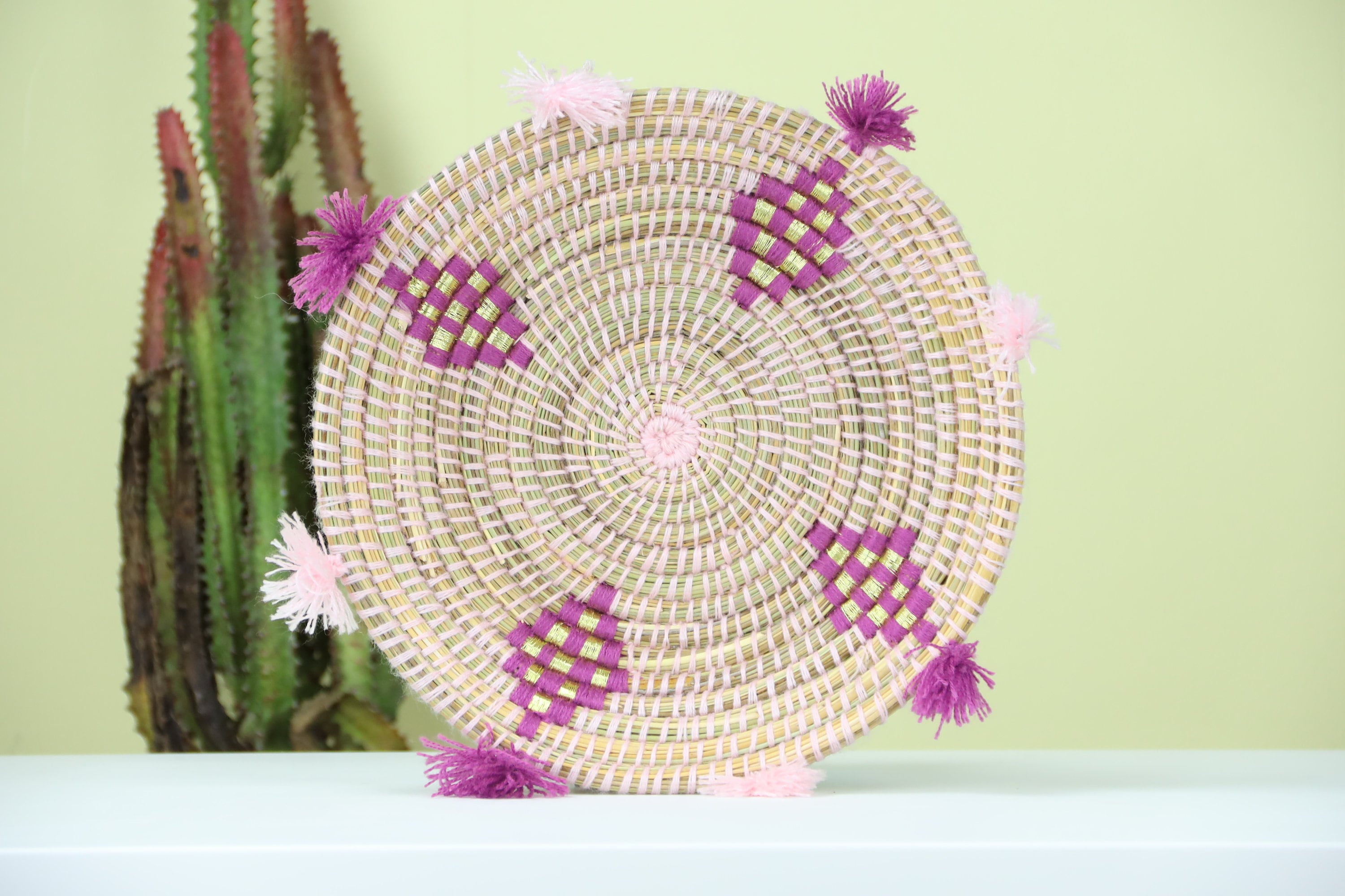 Lilia Berber Wall Basket main image 0